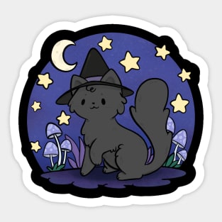 Witches cat Sticker